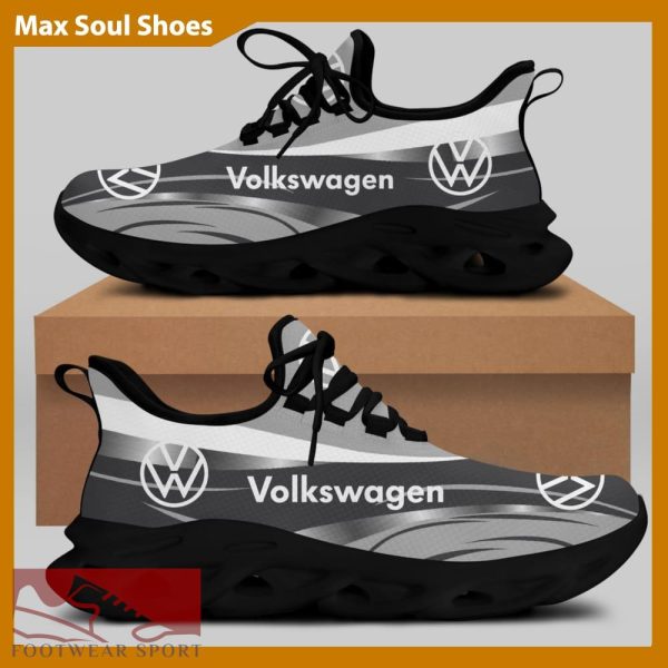 Volkswagen Racing Car Running Sneakers Urbanite Max Soul Shoes For Men And Women - Volkswagen Chunky Sneakers White Black Max Soul Shoes For Men And Women Photo 2