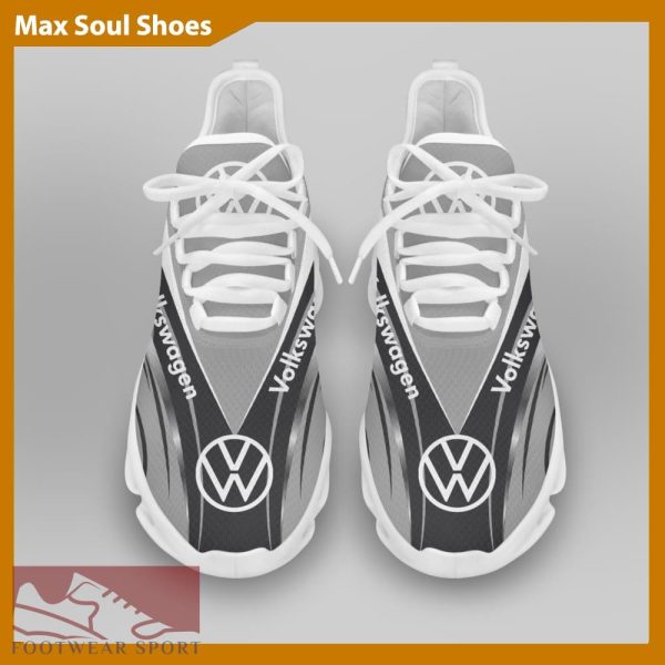 Volkswagen Racing Car Running Sneakers Urbanite Max Soul Shoes For Men And Women - Volkswagen Chunky Sneakers White Black Max Soul Shoes For Men And Women Photo 3