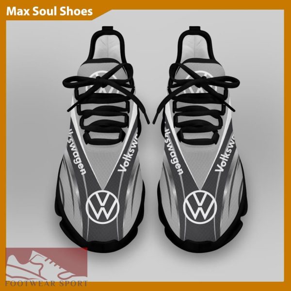 Volkswagen Racing Car Running Sneakers Urbanite Max Soul Shoes For Men And Women - Volkswagen Chunky Sneakers White Black Max Soul Shoes For Men And Women Photo 4