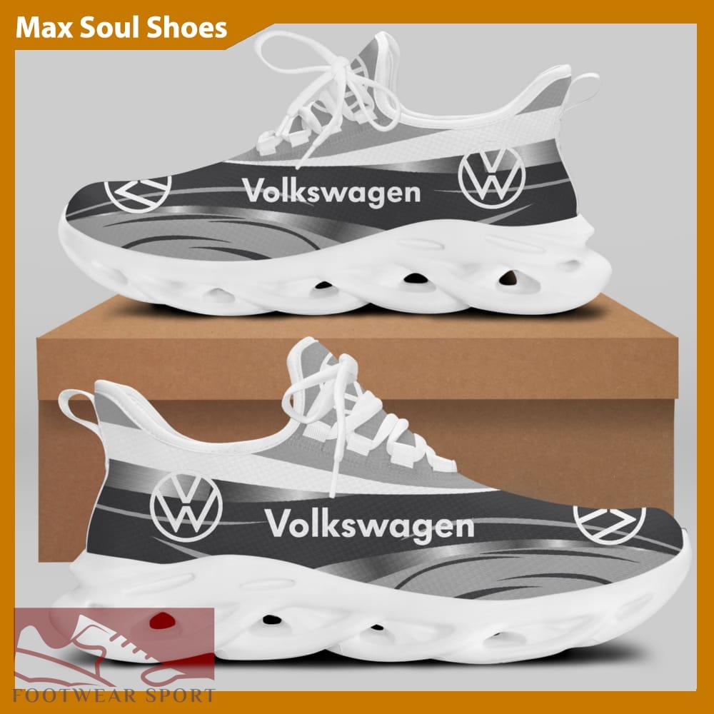 Volkswagen Racing Car Running Sneakers Urbanite Max Soul Shoes For Men And Women - Volkswagen Chunky Sneakers White Black Max Soul Shoes For Men And Women Photo 1