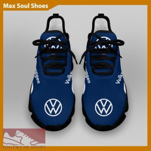 Volkswagen Racing Car Running Sneakers Versatile Max Soul Shoes For Men And Women - Volkswagen Chunky Sneakers White Black Max Soul Shoes For Men And Women Photo 4