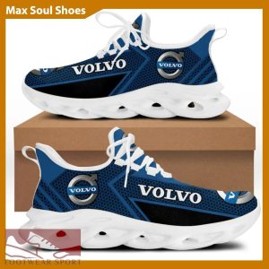 Volvo Racing Car Running Sneakers Athleisure Max Soul Shoes For Men And Women - Volvo Chunky Sneakers White Black Max Soul Shoes For Men And Women Photo 2
