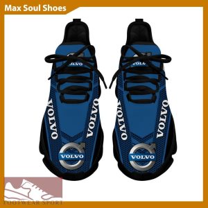Volvo Racing Car Running Sneakers Athleisure Max Soul Shoes For Men And Women - Volvo Chunky Sneakers White Black Max Soul Shoes For Men And Women Photo 3