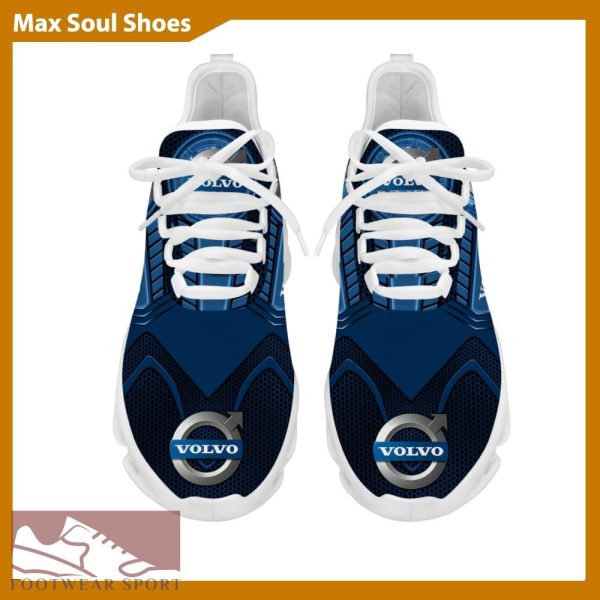 Volvo Racing Car Running Sneakers Contemporary Max Soul Shoes For Men And Women - Volvo Chunky Sneakers White Black Max Soul Shoes For Men And Women Photo 4