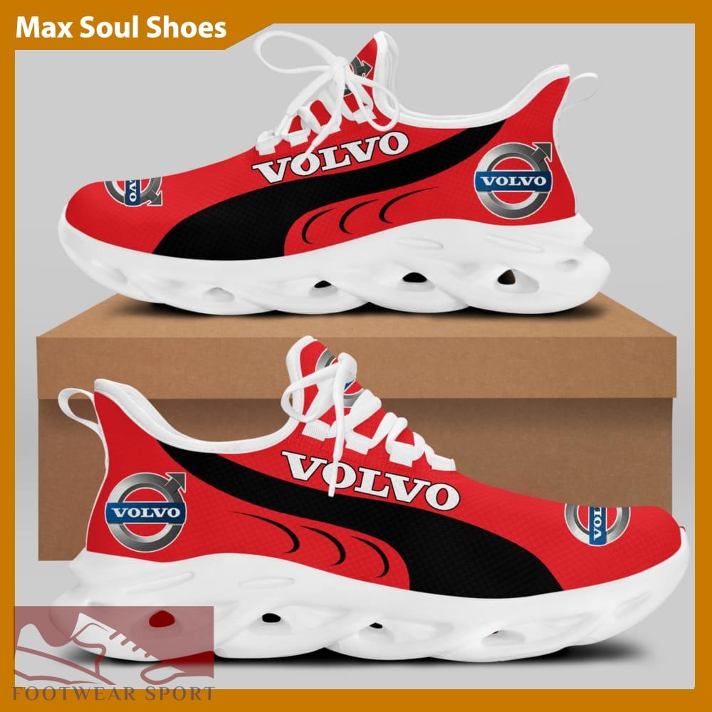 VOLVO Racing Car Running Sneakers Fashion Max Soul Shoes For Men And Women - VOLVO Chunky Sneakers White Black Max Soul Shoes For Men And Women Photo 2