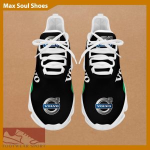 VOLVO Racing Car Running Sneakers Footwear Max Soul Shoes For Men And Women - VOLVO Chunky Sneakers White Black Max Soul Shoes For Men And Women Photo 3
