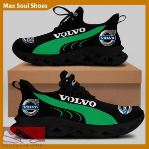 VOLVO Racing Car Running Sneakers Footwear Max Soul Shoes For Men And Women - VOLVO Chunky Sneakers White Black Max Soul Shoes For Men And Women Photo 1