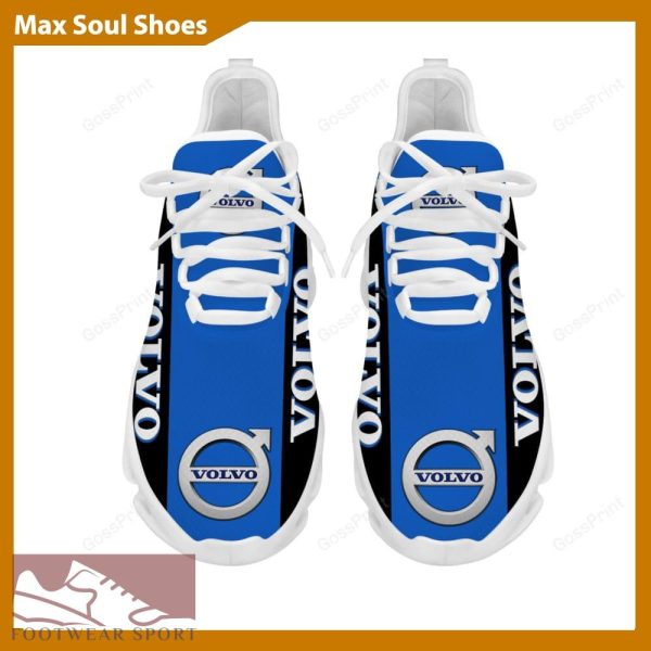 VOLVO Racing Car Running Sneakers Runners Max Soul Shoes For Men And Women - VOLVO Chunky Sneakers White Black Max Soul Shoes For Men And Women Photo 4