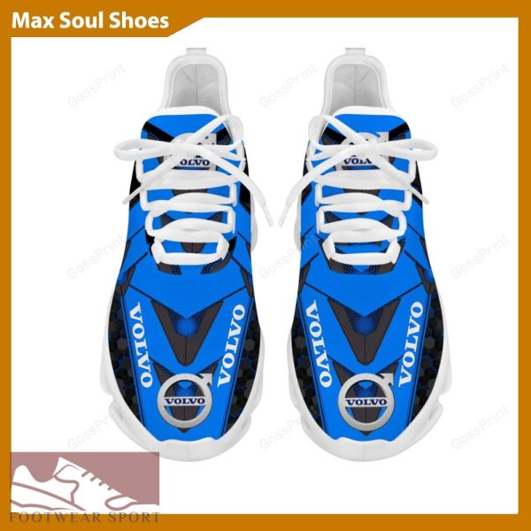 VOLVO Racing Car Running Sneakers Streetwear Max Soul Shoes For Men And Women - VOLVO Chunky Sneakers White Black Max Soul Shoes For Men And Women Photo 4