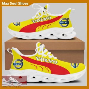 VOLVO Racing Car Running Sneakers Style Max Soul Shoes For Men And Women - VOLVO Chunky Sneakers White Black Max Soul Shoes For Men And Women Photo 2