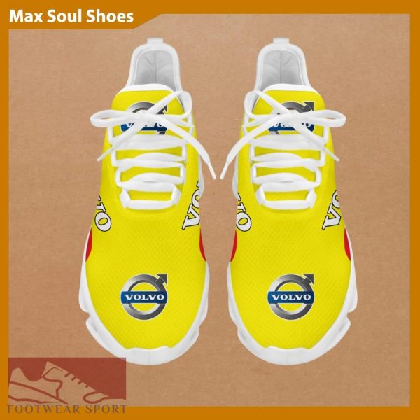 VOLVO Racing Car Running Sneakers Style Max Soul Shoes For Men And Women - VOLVO Chunky Sneakers White Black Max Soul Shoes For Men And Women Photo 3