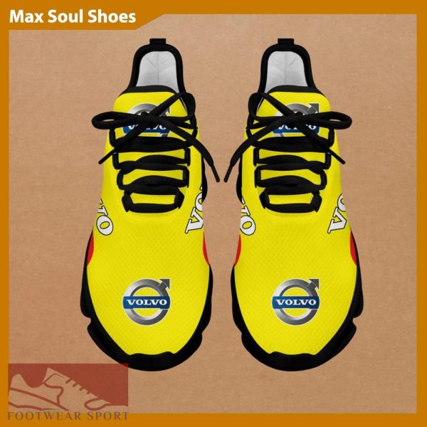VOLVO Racing Car Running Sneakers Style Max Soul Shoes For Men And Women - VOLVO Chunky Sneakers White Black Max Soul Shoes For Men And Women Photo 4