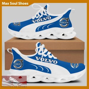 VOLVO Racing Car Running Sneakers Trendy Max Soul Shoes For Men And Women - VOLVO Chunky Sneakers White Black Max Soul Shoes For Men And Women Photo 2