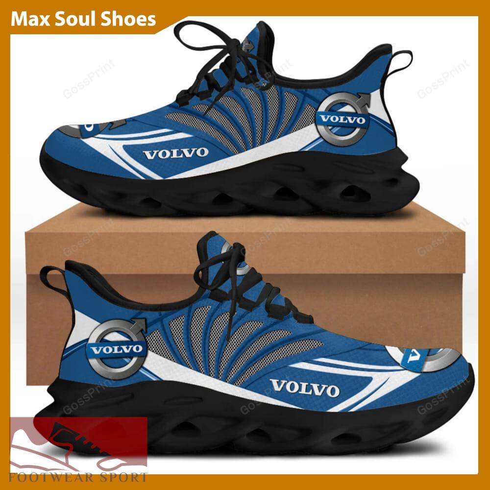 Volvo Racing Car Running Sneakers Urban Max Soul Shoes For Men And Women - Volvo Chunky Sneakers White Black Max Soul Shoes For Men And Women Photo 1