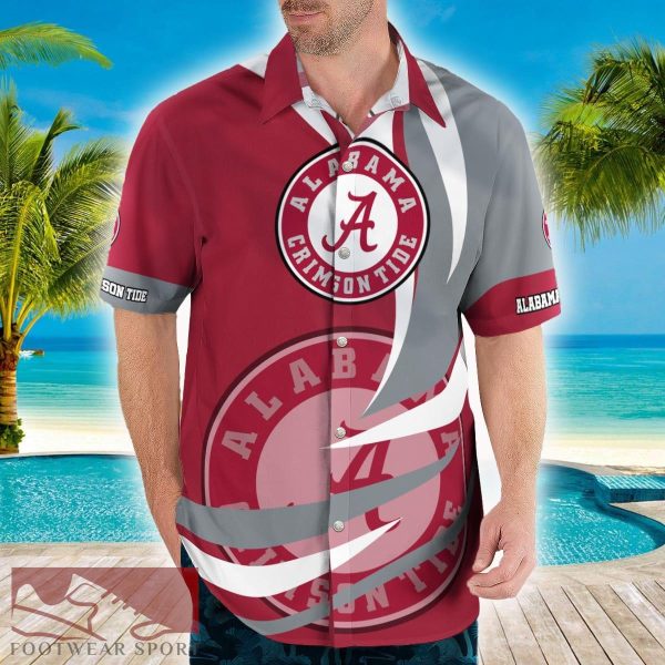 Alabama Crimson Tide Classic Button Up Hawaiian Shirt For Men And Women Gift Summer Beach - Alabama Crimson Tide Classic Button Up Shirt_7