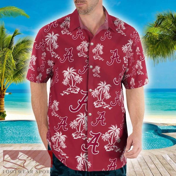 Alabama Crimson Tide Tropical Hawaiian Shirt For Men And Women Gift Summer Beach - Alabama Crimson Tide Tropical Hawaii Shirt Limited Edition_7