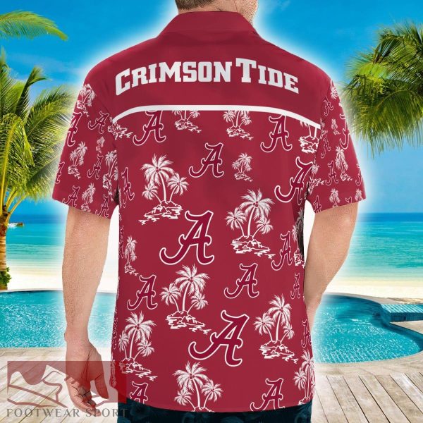 Alabama Crimson Tide Tropical Hawaiian Shirt For Men And Women Gift Summer Beach - Alabama Crimson Tide Tropical Hawaii Shirt Limited Edition_8