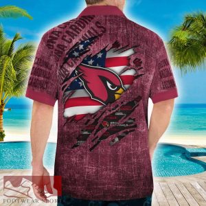 Arizona Cardinals American Flag Retro Printed Button Hawaiian Shirt For Men And Women Gift Summer Beach - Arizona Cardinals American Flag Retro Printed Button Shirt_8