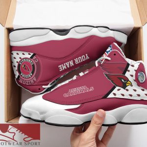 Arizona Cardinals Custom Name Air Jordan 13 Sports Shoes For Fans Gift Men And Women - Arizona Cardinals Custom Name Air Jordan 13 Sports Shoes_2