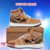 Buffalo Bills Brown Air Jordan HighTop Shoes Ideas Custom Name Gift Fans Hightop Sneakers - Buffalo Bills Brown Air Jordan HighTop Shoes Ideas Custom Name Gift Fans Hightop Sneakers