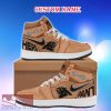 Carolina Panthers Brown Air Jordan HighTop Shoes Ideas Custom Name Gift Fans Hightop Sneakers - Carolina Panthers Brown Air Jordan HighTop Shoes Ideas Custom Name Gift Fans Hightop Sneakers