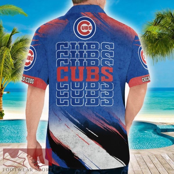 Chicago Cubs Vintage Classic Button Hawaiian Shirt For Men And Women Gift Summer Beach - Chicago Cubs Vintage Classic Button Shirt_8