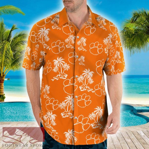 Clemson Tigers Tropical Hawaiian Shirt For Men And Women Gift Summer Beach - Clemson Tigers Tropical Hawaii Shirt Limited Edition_7