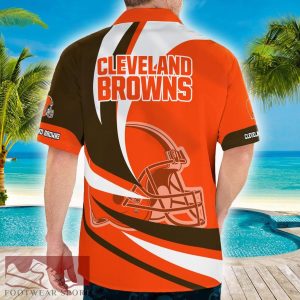 Cleveland Browns Classic Button Up Hawaiian Shirt For Men And Women Gift Summer Beach - Cleveland Browns Classic Button Up Shirt_8