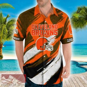 Cleveland Browns Vintage Classic Button Hawaiian Shirt For Men And Women Gift Summer Beach - Cleveland Browns Vintage Classic Button Shirt_7