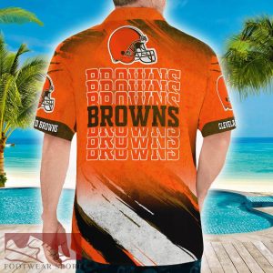 Cleveland Browns Vintage Classic Button Hawaiian Shirt For Men And Women Gift Summer Beach - Cleveland Browns Vintage Classic Button Shirt_8