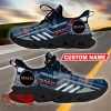 Custom Name GMC Logo Camo Navy Max Soul Sneakers Racing Car And Motorcycle Chunky Sneakers - GMC Logo Racing Car Tractor Farmer Max Soul Shoes Personalized Photo 10