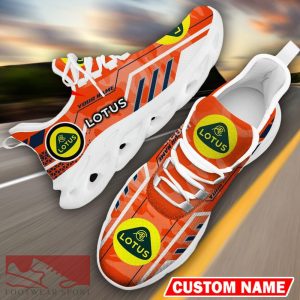 Custom Name Lotus Logo Camo Orange Max Soul Sneakers Racing Car And Motorcycle Chunky Sneakers - Lotus Logo Racing Car Tractor Farmer Max Soul Shoes Personalized Photo 19