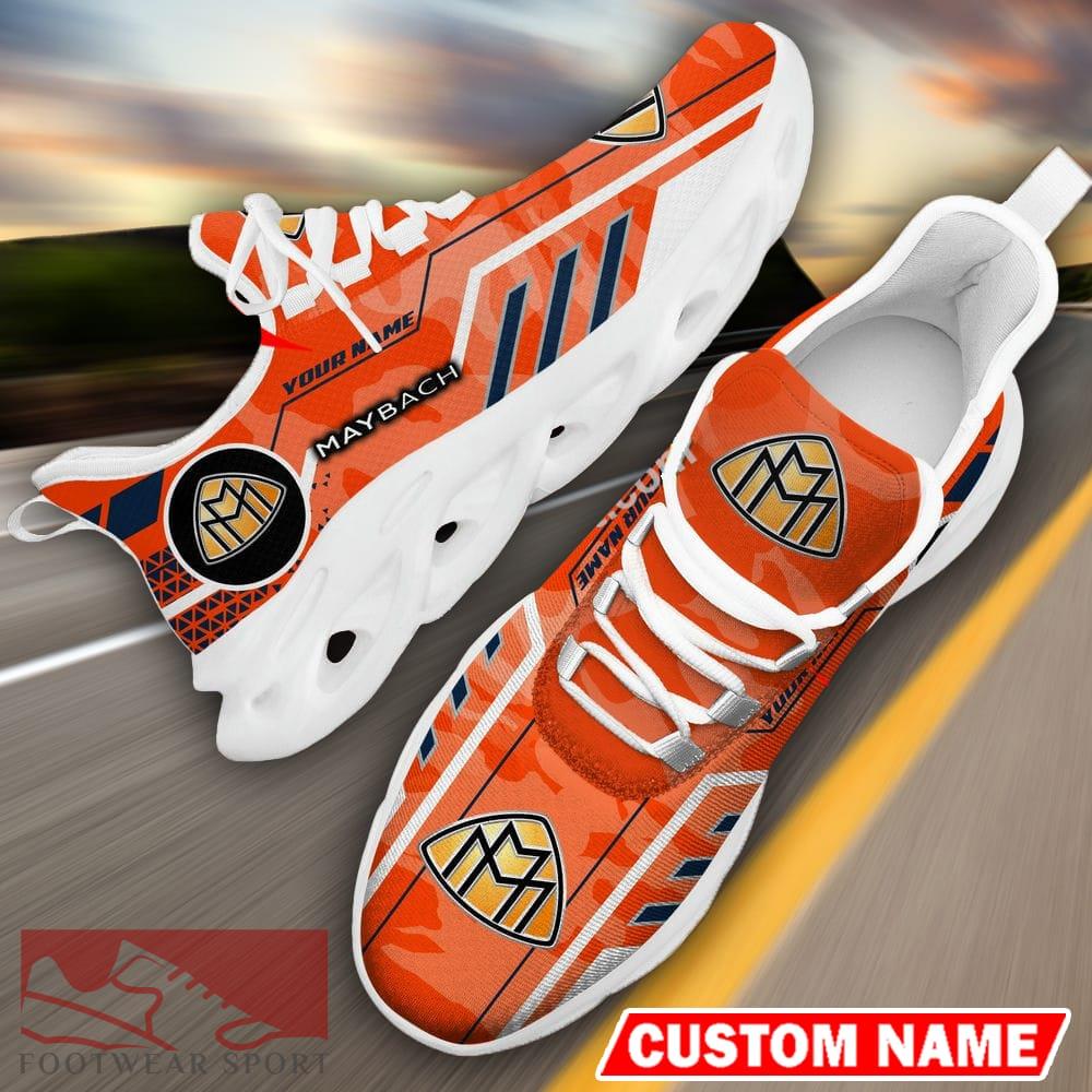 Custom Name Maybach Logo Camo Orange Max Soul Sneakers Racing Car And Motorcycle Chunky Sneakers - Maybach Logo Racing Car Tractor Farmer Max Soul Shoes Personalized Photo 19