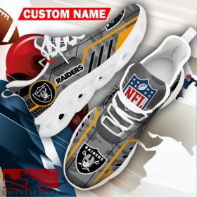 Las Vegas Raiders NFL Logo Chunky Sneakers Camo Grey Max Soul Shoes Personalized - Las Vegas Raiders NFL Logo Chunky Sneakers Camo Max Soul Shoes Personalized Photo 14