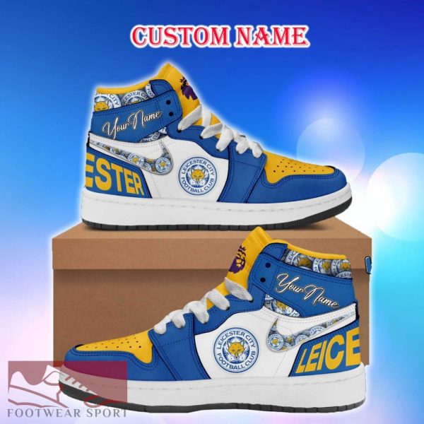 Leicester City Air Jordan HighTop Shoes Ideas Custom Name Gift Fans Hightop Sneakers - Leicester City Air Jordan HighTop Shoes Ideas Custom Name Gift Fans Hightop Sneakers