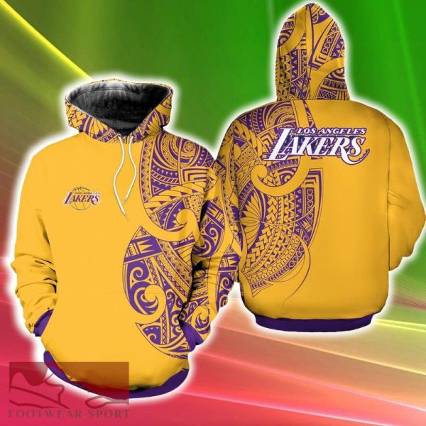 Los Angeles Lakers 3D Hoodie New Gift Fans Full Over Print For Men And Women - Los Angeles Lakers 3D Hoodie New Gift Fans Full Over Print For Men And Women