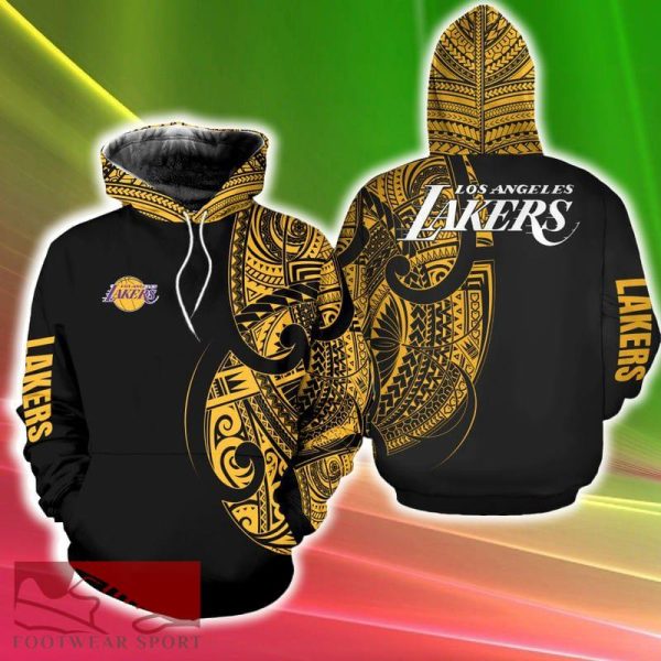 Los Angeles Lakers Clothing 3D Hoodie New Gift Fans Full Over Print For Men And Women - Los Angeles Lakers Clothing 3D Hoodie New Gift Fans Full Over Print For Men And Women