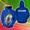 Los Angeles Rams Star Wars Snowball 3D Hoodie New Gift Fans Full Over Print For Men And Women - Los Angeles Rams Star Wars Snowball 3D Hoodie New Gift Fans Full Over Print For Men And Women