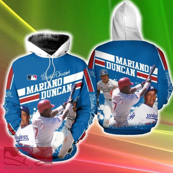 Mariano Duncan Unisex Blizzard 3D Hoodie New Gift Fans Full Over Print For Men And Women - Mariano Duncan Unisex Blizzard 3D Hoodie New Gift Fans Full Over Print For Men And Women