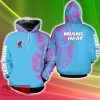 Miami Heat Celebrate 3D Hoodie New Gift Fans Full Over Print For Men And Women - Miami Heat Celebrate 3D Hoodie New Gift Fans Full Over Print For Men And Women