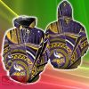 Minnesota Vikings Snowshoe 3D Hoodie New Gift Fans Full Over Print For Men And Women - Minnesota Vikings Snowshoe 3D Hoodie New Gift Fans Full Over Print For Men And Women