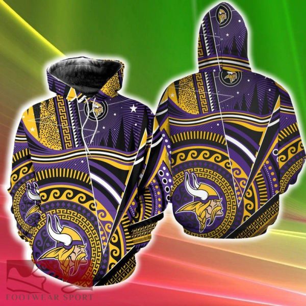 Minnesota Vikings Snowshoe 3D Hoodie New Gift Fans Full Over Print For Men And Women - Minnesota Vikings Snowshoe 3D Hoodie New Gift Fans Full Over Print For Men And Women