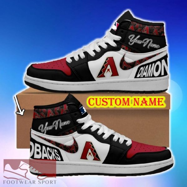 MLB Arizona Diamondbacks Air Jordan HighTop Shoes Ideas Custom Name Gift Fans Hightop Sneakers - MLB Arizona Diamondbacks Air Jordan HighTop Shoes Ideas Custom Name Gift Fans Hightop Sneakers