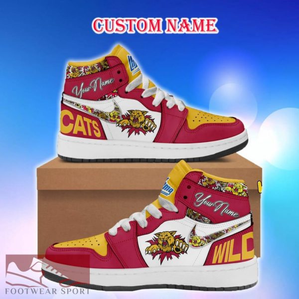 Moncton Wildcats Air Jordan HighTop Shoes Ideas Custom Name Gift Fans Hightop Sneakers - Moncton Wildcats Air Jordan HighTop Shoes Ideas Custom Name Gift Fans Hightop Sneakers