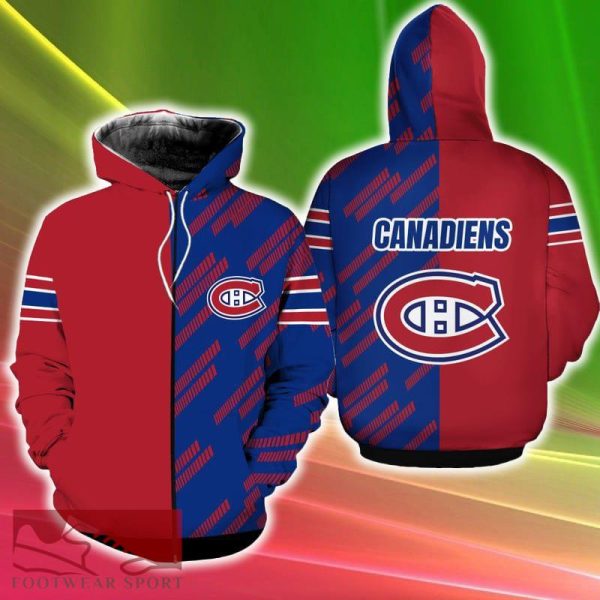 Montreal Canadiens Snowplow 3D Hoodie New Gift Fans Full Over Print For Men And Women - Montreal Canadiens Snowplow 3D Hoodie New Gift Fans Full Over Print For Men And Women