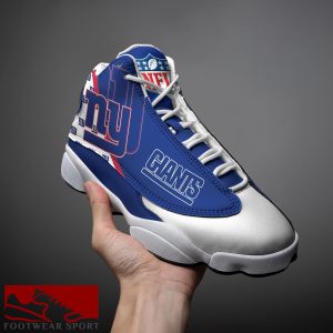 New York Giants Custom Name Air Jordan 13 Sports Shoes For Fans Gift Men And Women - New York Giants Custom Name Air Jordan 13 Sports Shoes_3