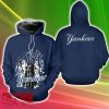 New York Yankees Star Wars Overcoat 3D Hoodie New Gift Fans Full Over Print For Men And Women - New York Yankees Star Wars Overcoat 3D Hoodie New Gift Fans Full Over Print For Men And Women