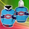 NHL Montreal Canadiens Reverse Retro Bear 3D Hoodie New Gift Fans Full Over Print For Men And Women - NHL Montreal Canadiens Reverse Retro Bear 3D Hoodie New Gift Fans Full Over Print For Men And Women