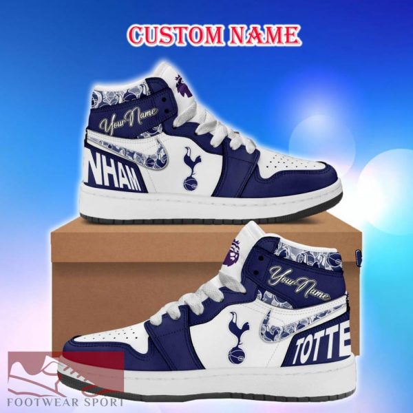 Tottenham Hotspur Air Jordan HighTop Shoes Ideas Custom Name Gift Fans Hightop Sneakers - Tottenham Hotspur Air Jordan HighTop Shoes Ideas Custom Name Gift Fans Hightop Sneakers