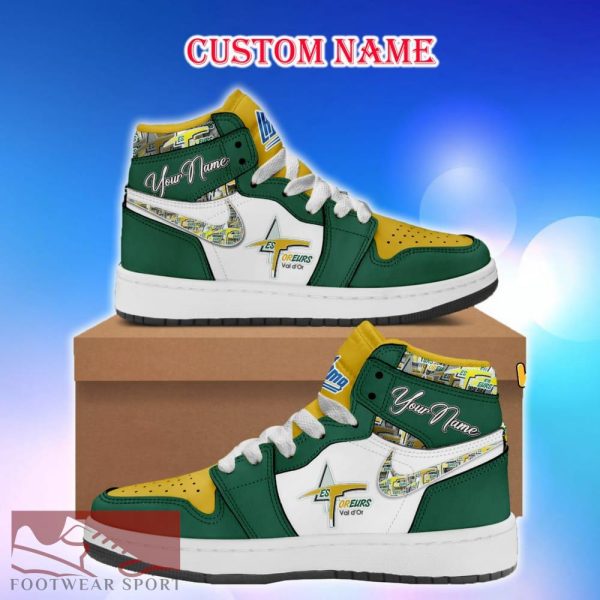 ValdOr Foreurs Air Jordan HighTop Shoes Ideas Custom Name Gift Fans Hightop Sneakers - ValdOr Foreurs Air Jordan HighTop Shoes Ideas Custom Name Gift Fans Hightop Sneakers